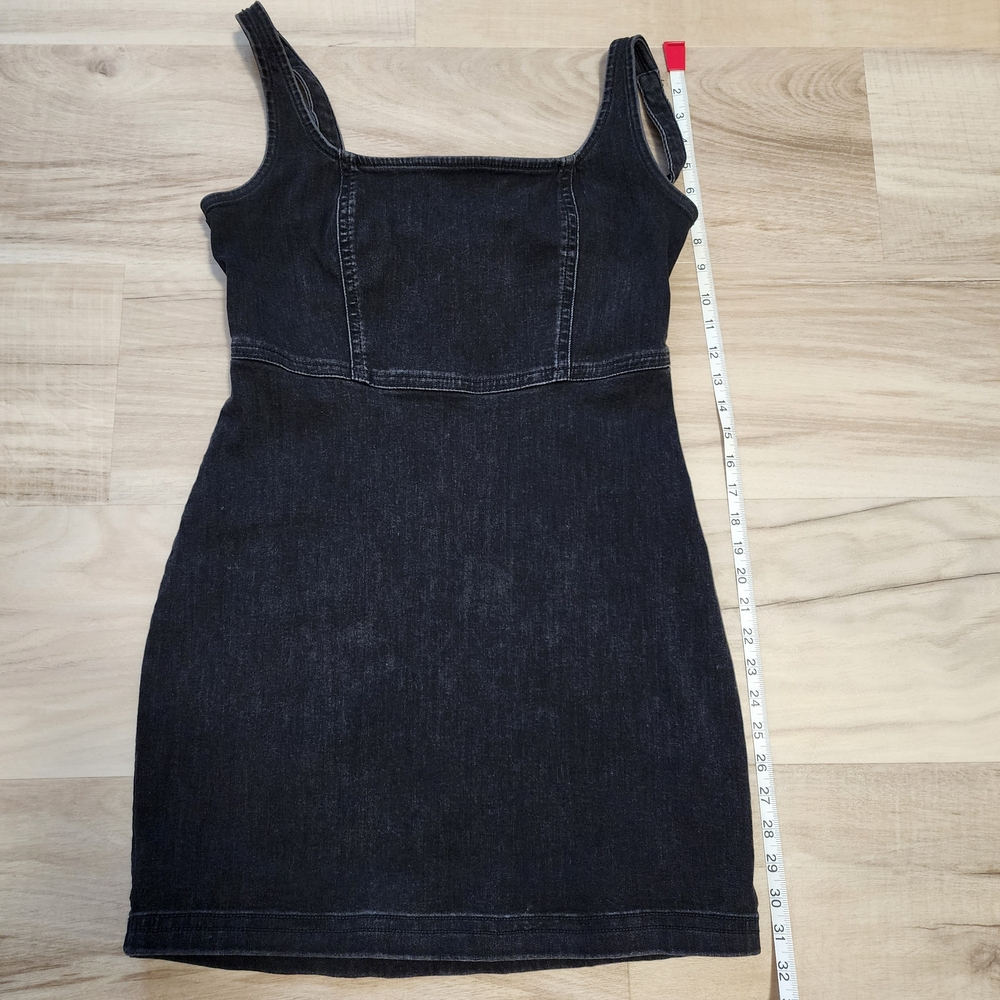 Hollister Black Demin Dress